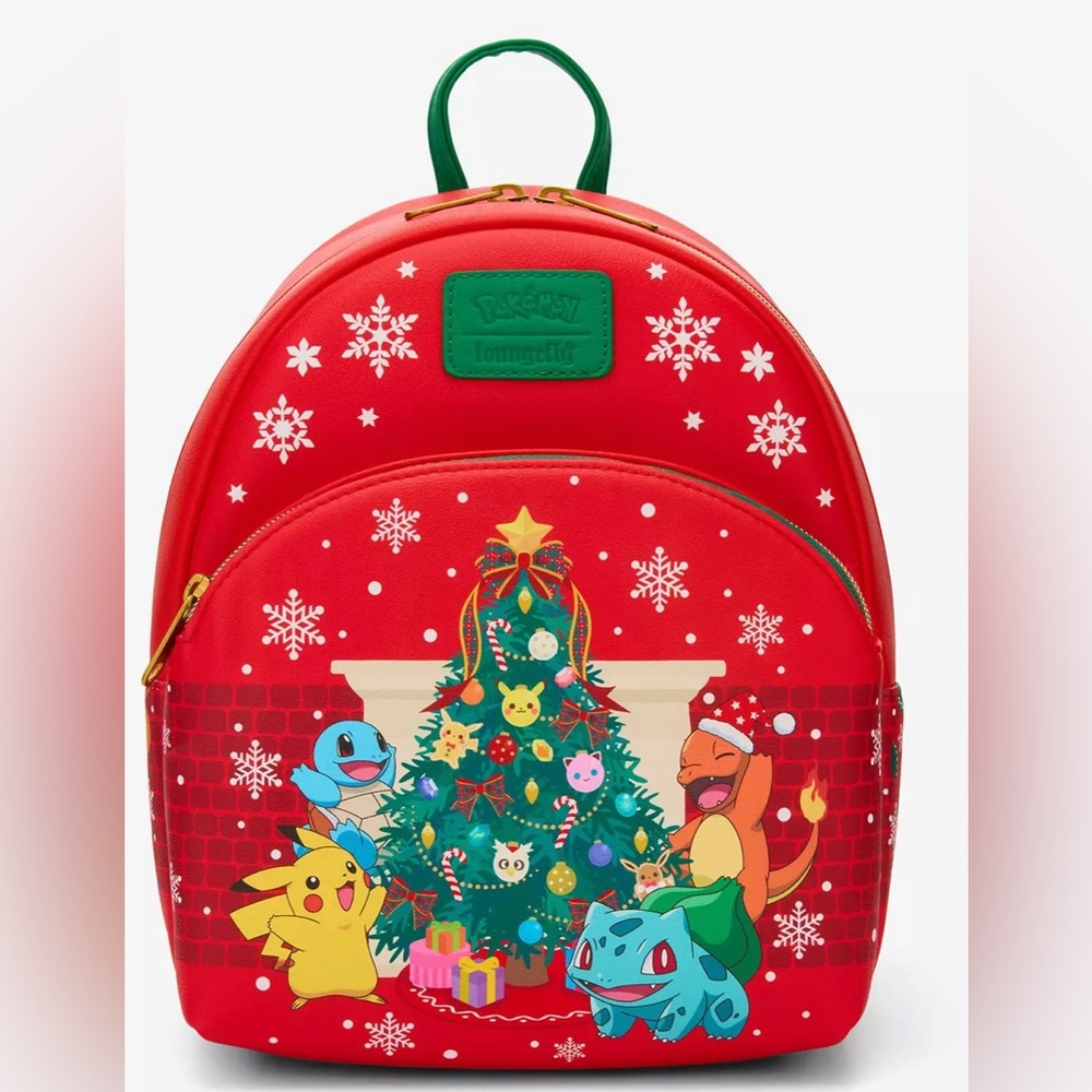 Loungefly Pokemon Christmas Mini Backpack